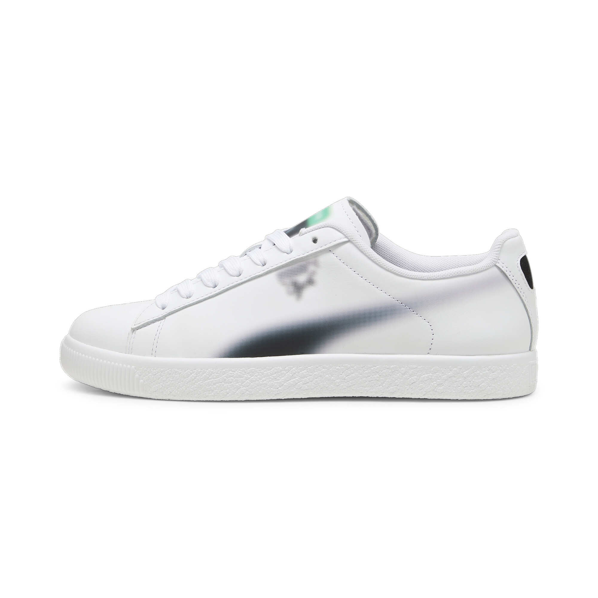 Puma Clyde SKRT SKRT Sneakers, White, Size 38, Shoes
