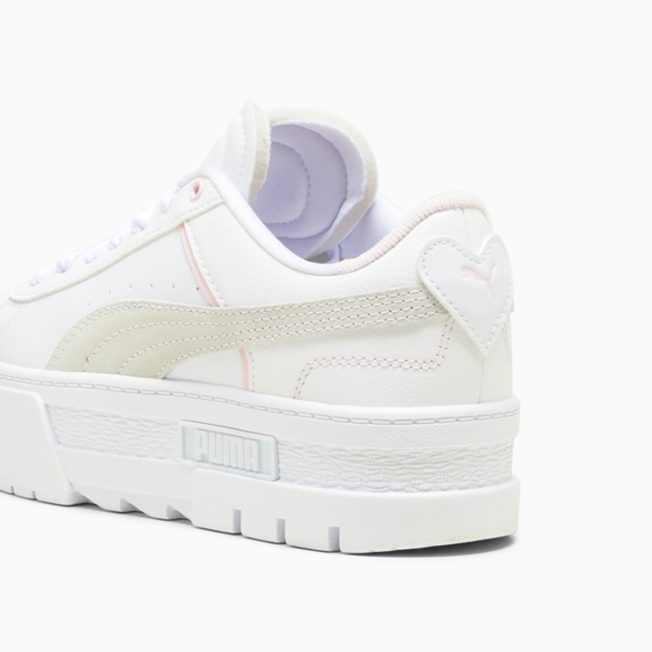Mayze Queen of Hearts Women's Sneakers, PUMA White, large-ZAF