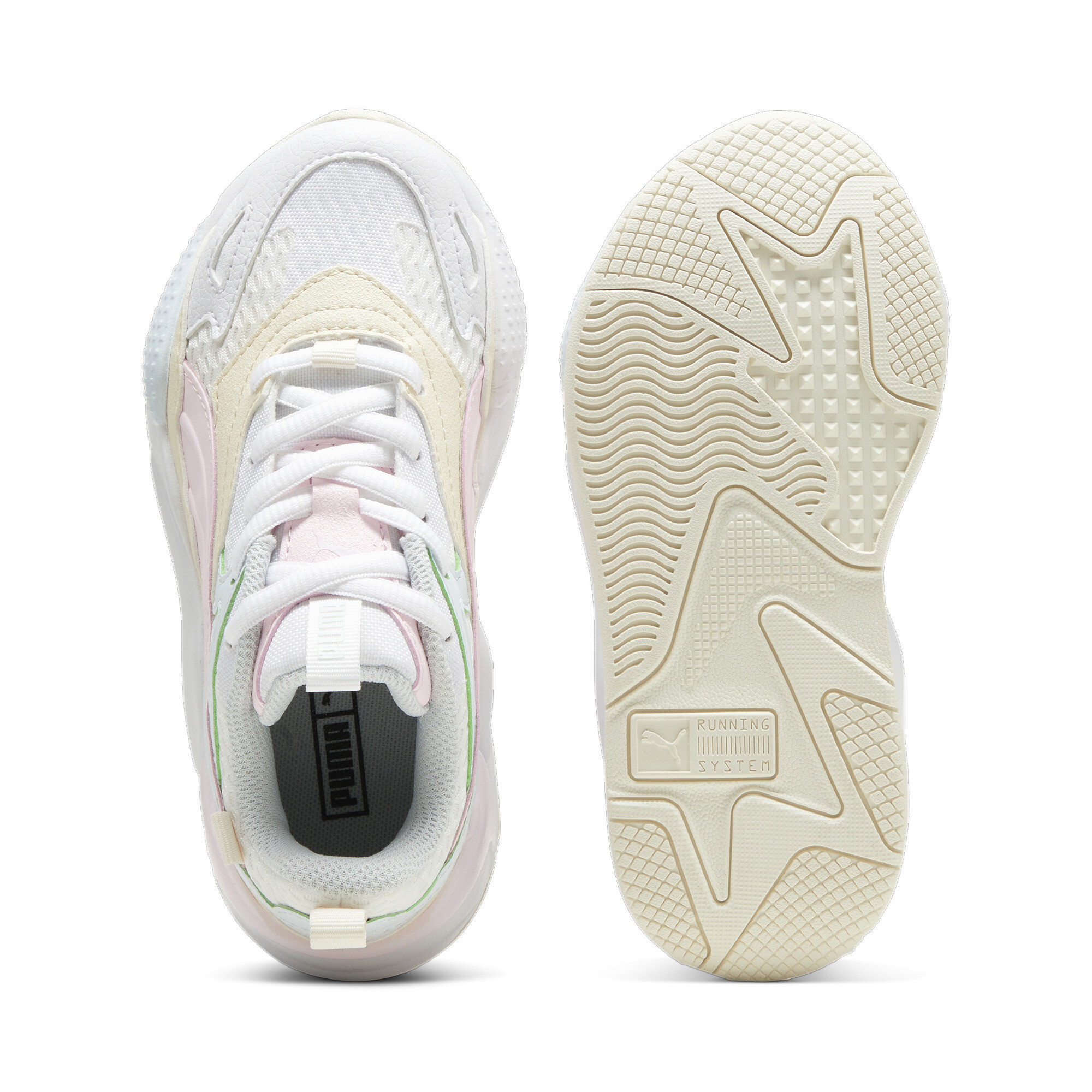 Puma RS-X Efekt Kids' Sneakers, White, Size 34.5, Shoes