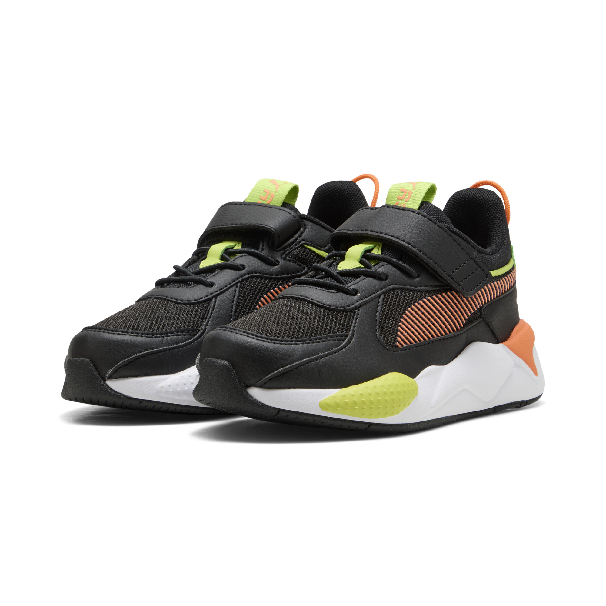 PUMA RS-X sneakers, Zwart/Oranje, Maat 29 thumbnail 6