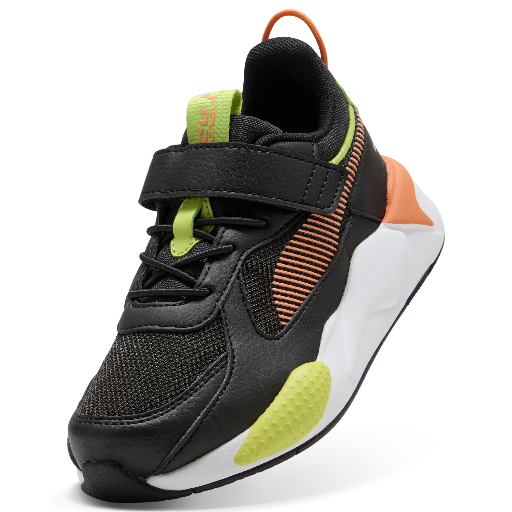 PUMA RS-X sneakers, Zwart/Oranje, Maat 29 thumbnail 2