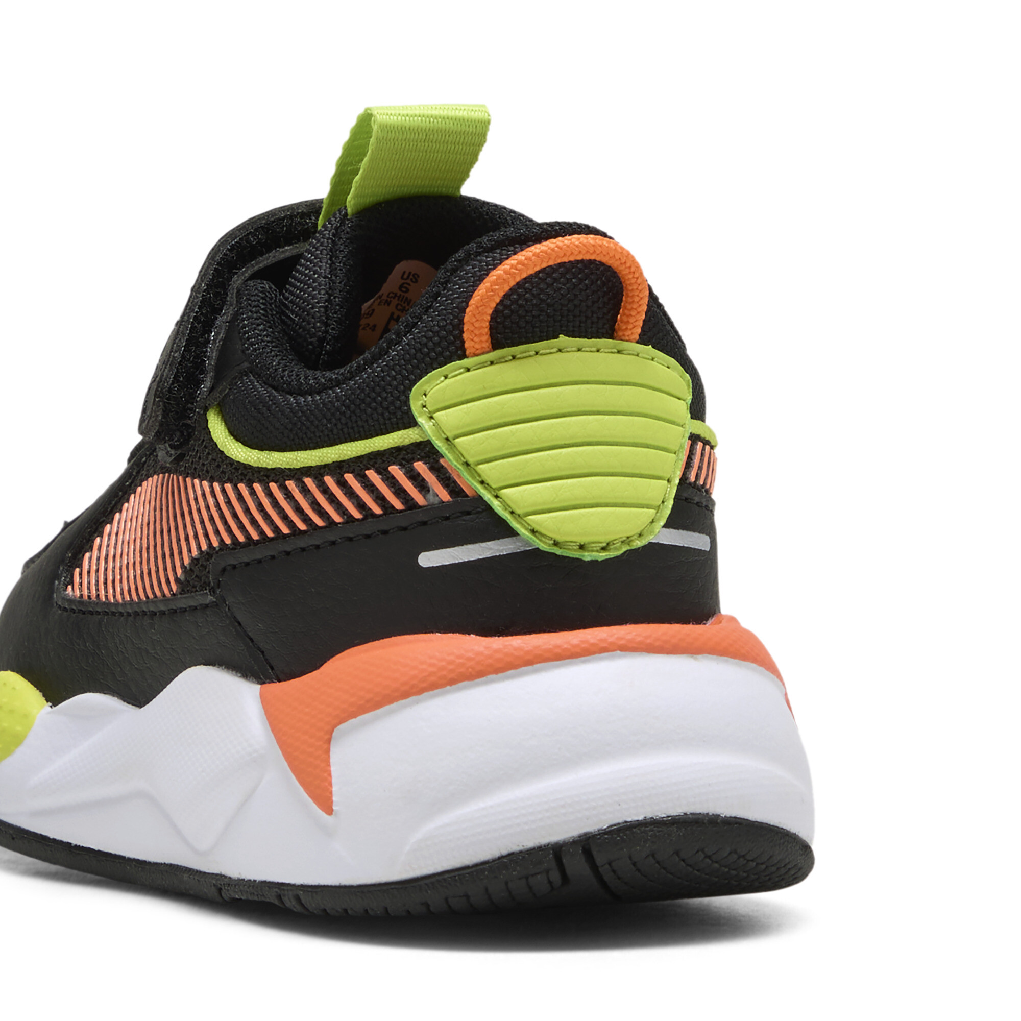 PUMA RS-X sneakers, Zwart/Oranje, Maat 21 thumbnail 5