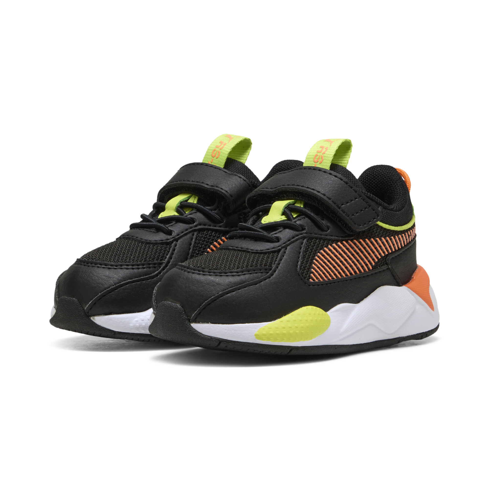 PUMA RS-X sneakers, Zwart/Oranje, Maat 21 thumbnail 6