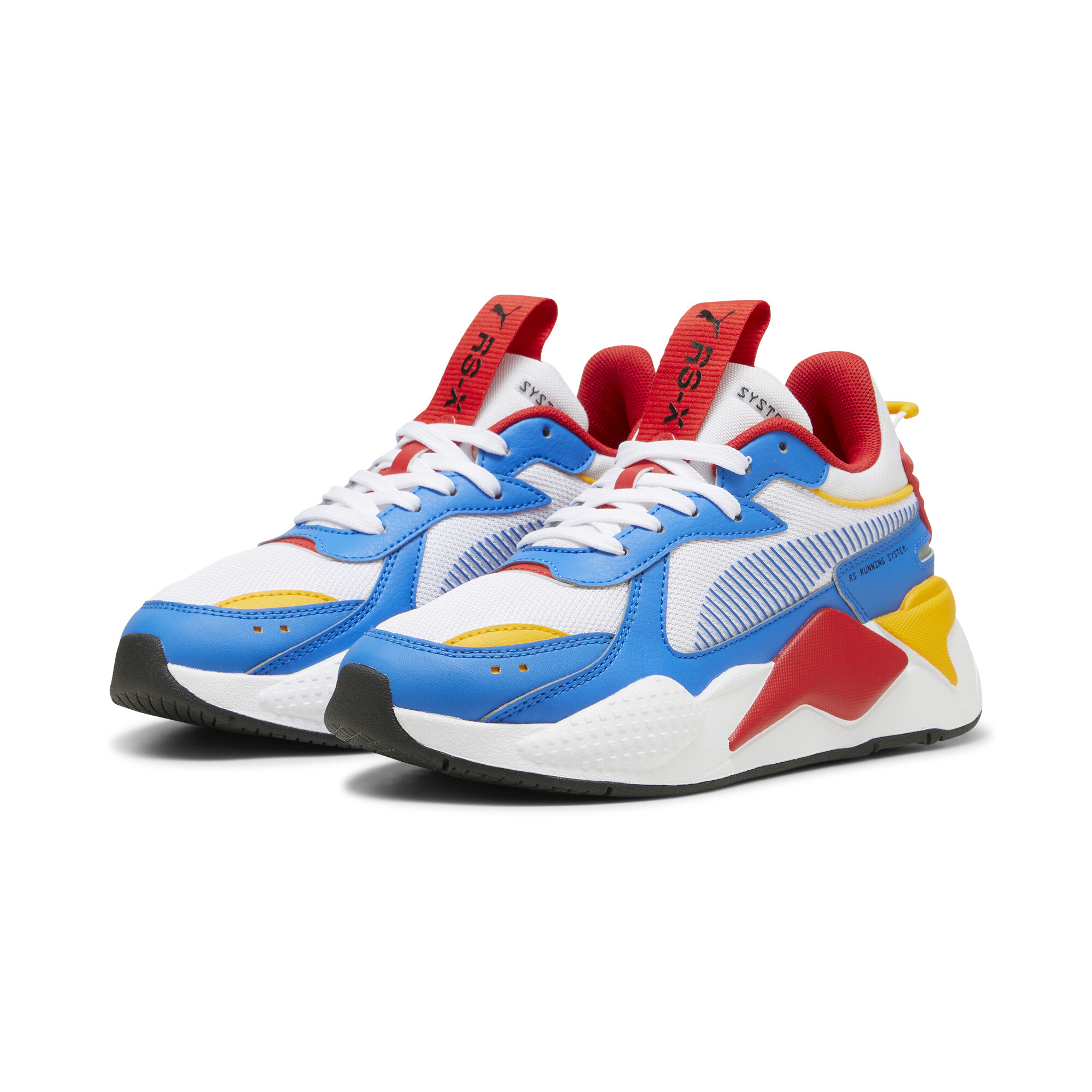 Puma RS-X Youth Sneakers, White, Size 38, Shoes