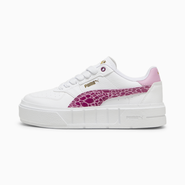 PUMA Cali Court Animal Youth Sneakers, PUMA White-Magenta Gleam, large-MEX