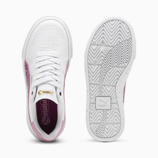PUMA Cali Court Animal Youth Sneakers, PUMA White-Magenta Gleam, large-MEX