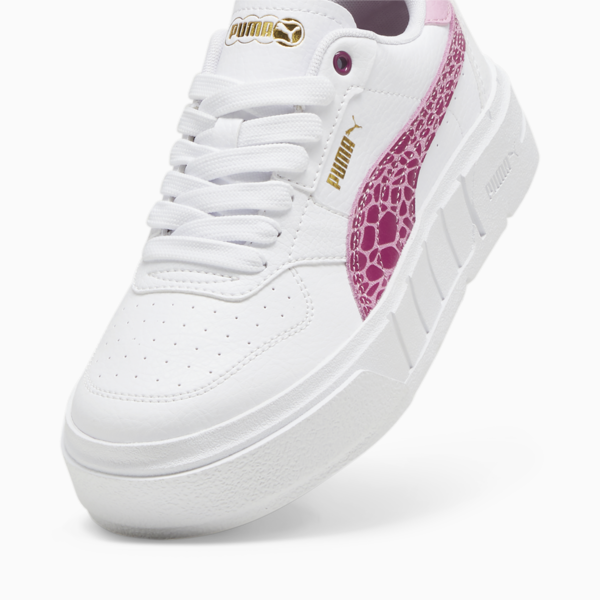 PUMA Cali Court Animal Youth Sneakers, PUMA White-Magenta Gleam, large-MEX