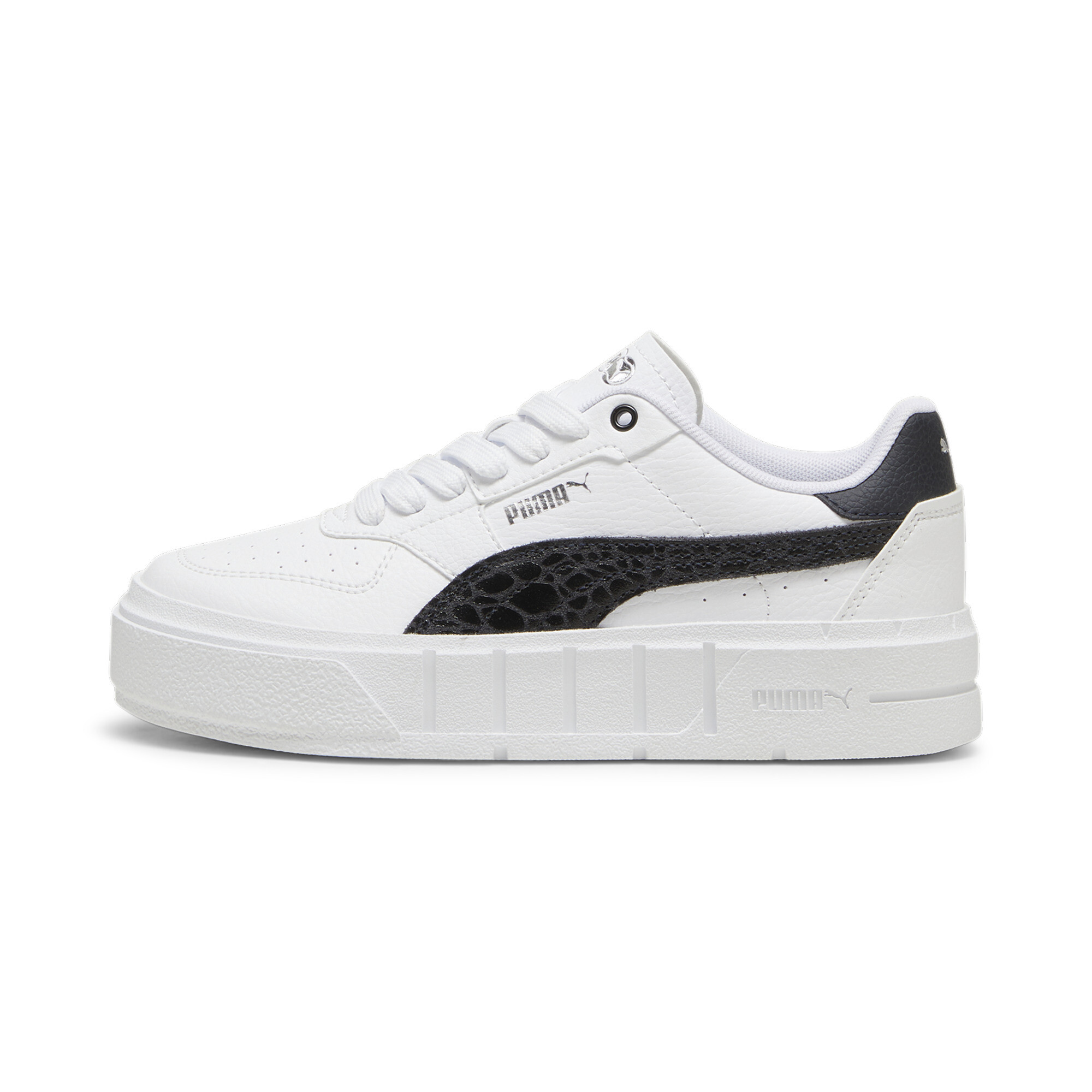 Puma Cali Court Animal Sneakers Teenager Schuhe Für Damen Für Kinder | White/Black | Größe: 39