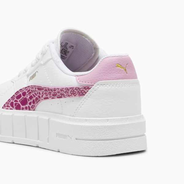 PUMA Cali Court Animal Kids' Sneakers, PUMA White-Magenta Gleam, large-MEX