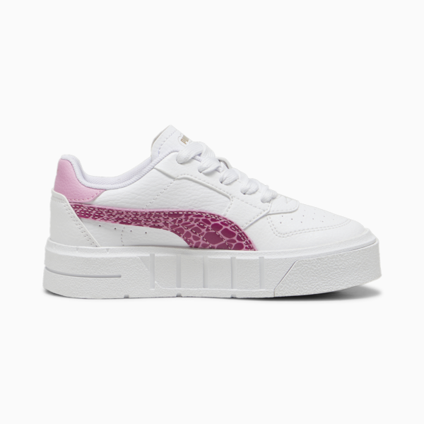 PUMA Cali Court Animal Kids' Sneakers, PUMA White-Magenta Gleam, large-MEX
