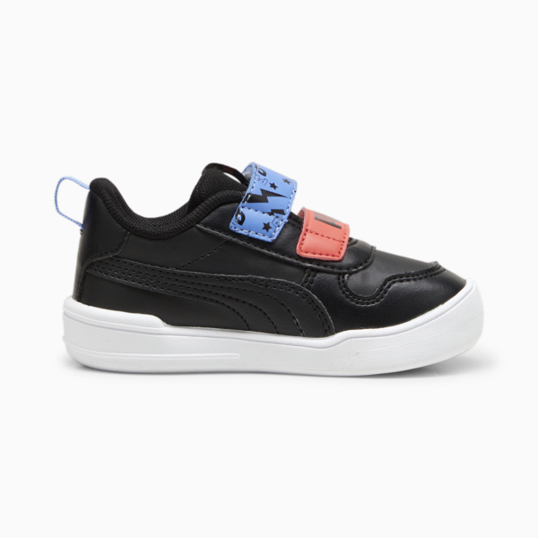 Multiflex SL Masked Hero Toddler Sneakers, PUMA Black-PUMA Black-Blue Skies, large-ZAF