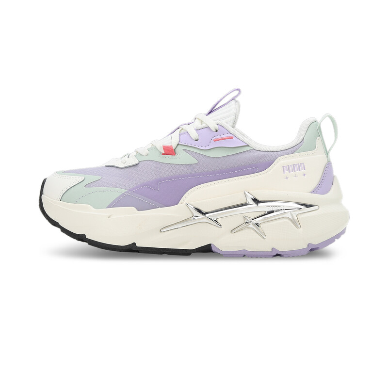 Women s PUMA Spina Nitro V1 Sneakers in White Violet size 6