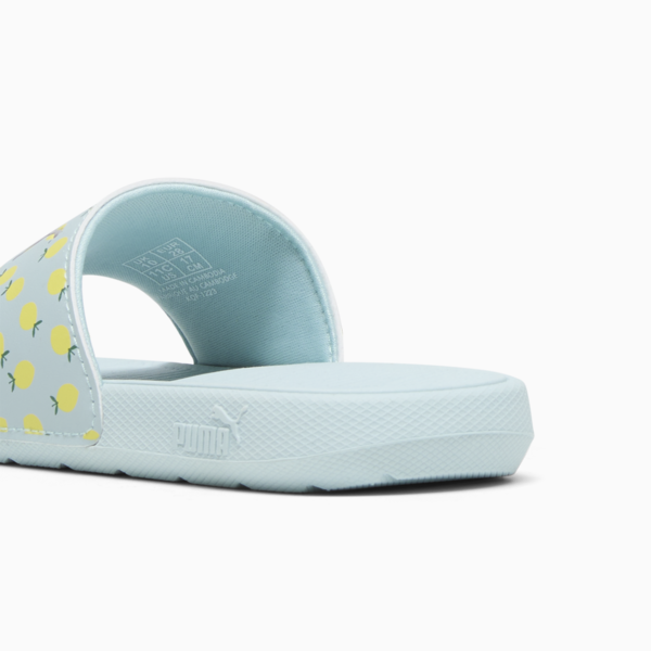 Sandalias Cool Cat 2.0 Lemon para niñas, Turquoise Surf-PUMA Silver-Lime Sheen-Vine, large-ARG