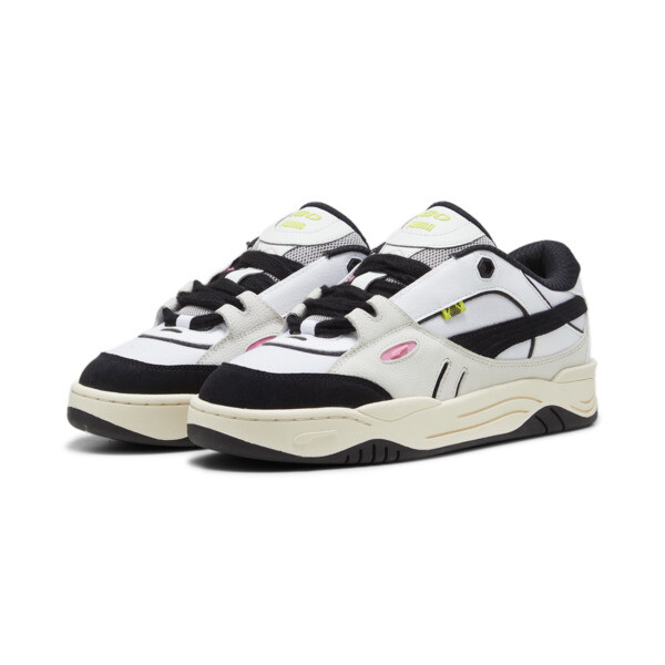 PUMA-180 Fashion Sneakers, PUMA White-Vapor Gray-PUMA Black, large-ZAF