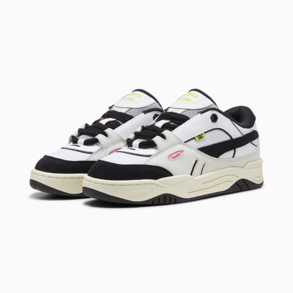 PUMA-180 Fashion Sneakers, PUMA White-Vapor Gray-PUMA Black, large-ZAF