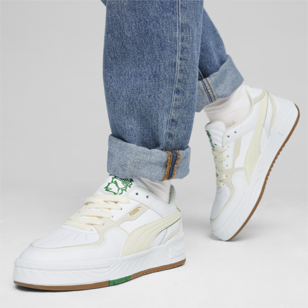 CA Pro Ripple Earth Sneakers, PUMA White-Frosted Ivory-Gum, large-ZAF