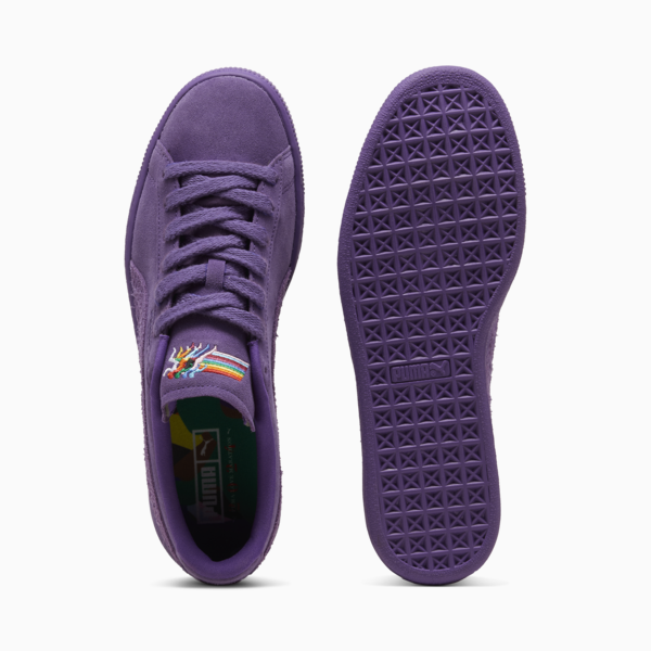 Suede Love Marathon Sneakers, Iris-Iris, large-ZAF