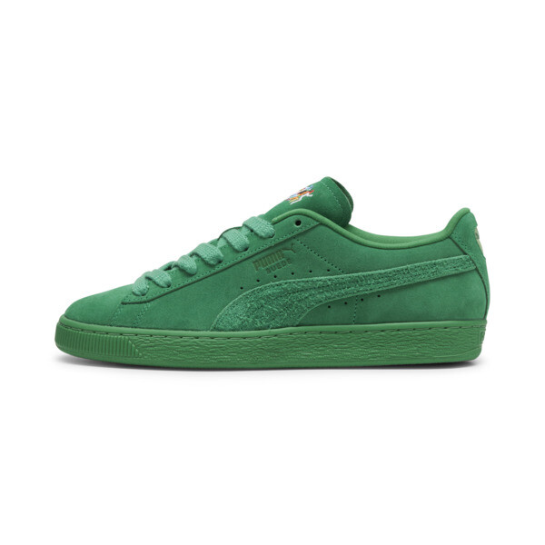 PUMA LOVE MARATHON Suede Sneakers in Meadow/Meadow - 395830_02