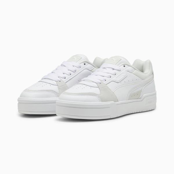 CA Pro 'Lux III' Pure Luxe Women's Sneakers, PUMA White-Vapor Gray, large-ZAF