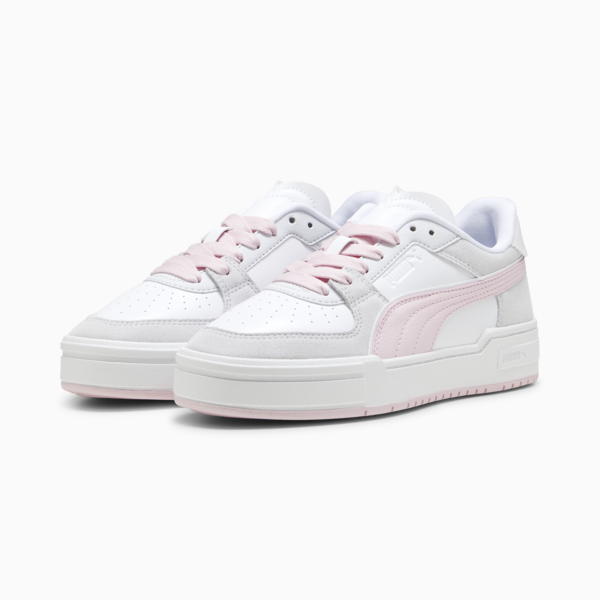 Women's CA Pro Queen of Hearts Sneakers, PUMA White-Whisp Of Pink-Silver Mist, large-ZAF