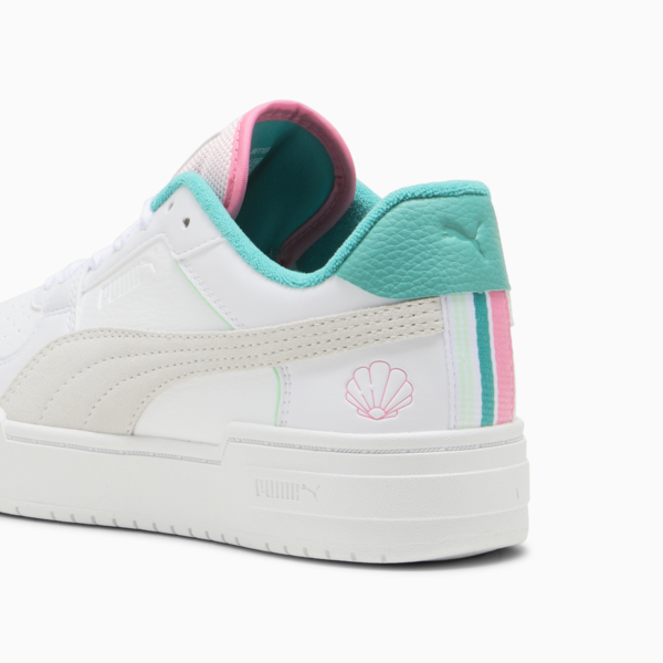 Zapatillas para mujer CA Pro Retro Resort, PUMA White-Sparkling Green-Fast Pink, large-ARG