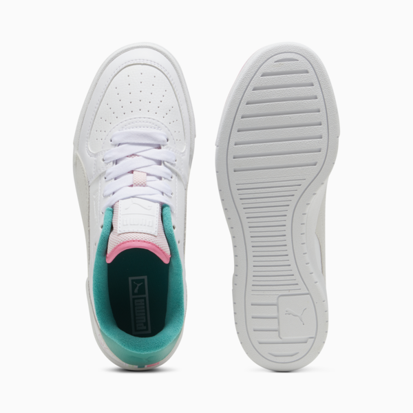Zapatillas para mujer CA Pro Retro Resort, PUMA White-Sparkling Green-Fast Pink, large-ARG