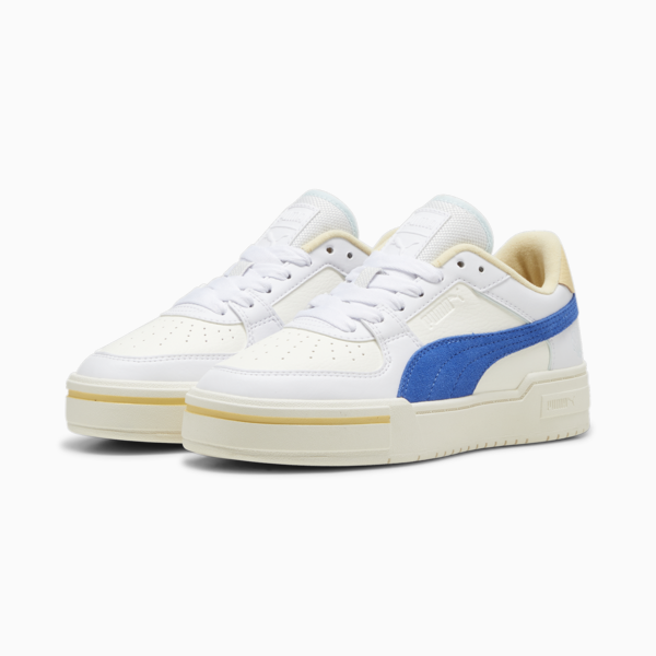 Zapatillas para mujer CA Pro Retro Resort, Warm White-PUMA Team Royal-PUMA White, large-ARG