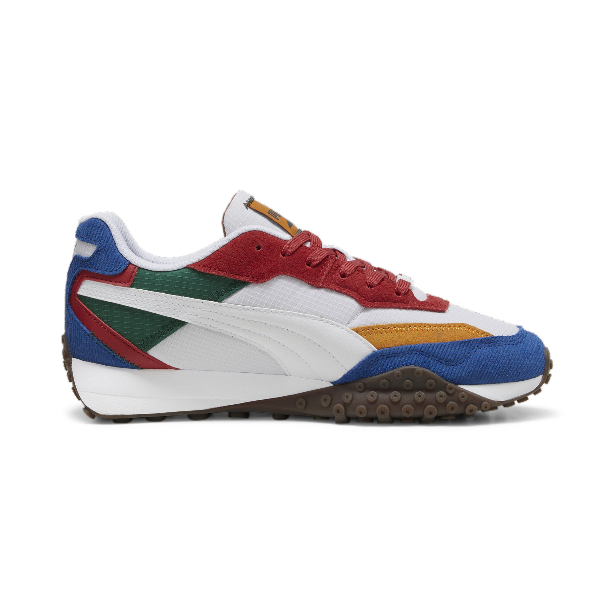 Puma Blktop Rider Multicolor Sneakers, White, Size 39, Shoes