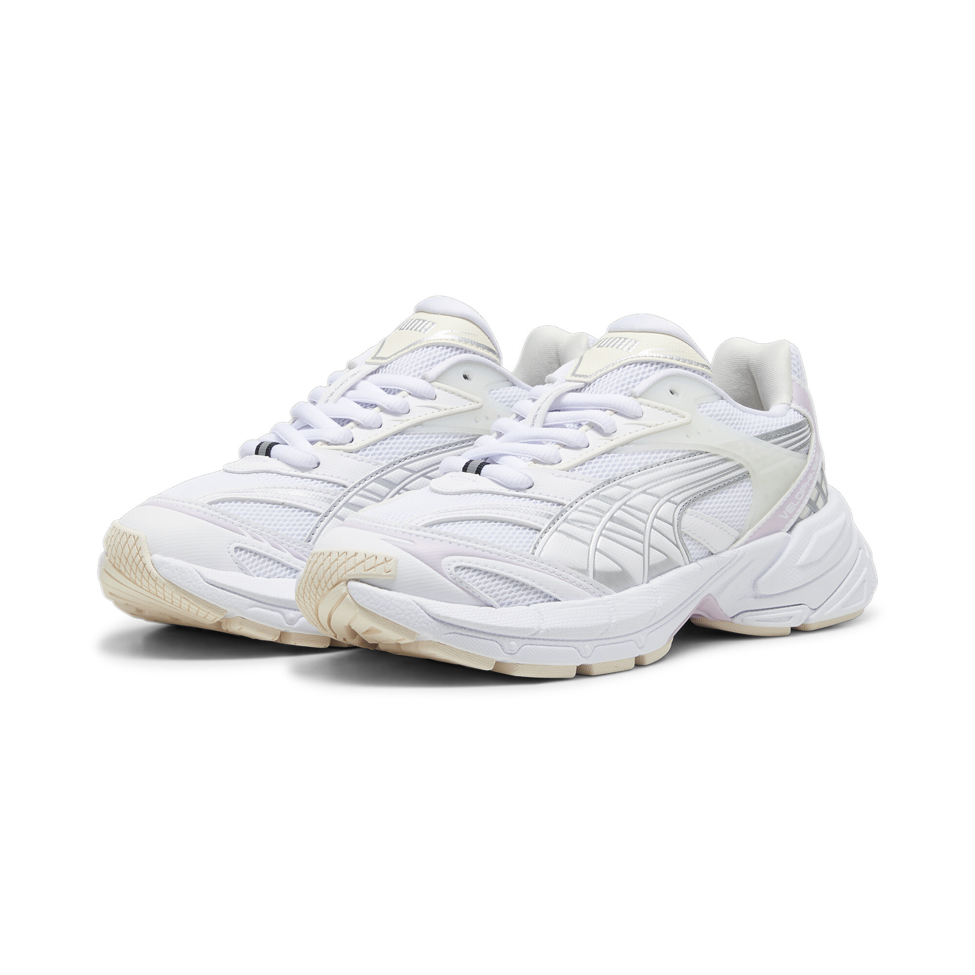 Puma Velophasis Always On Sneakers, White, Size 38.5, Shoes