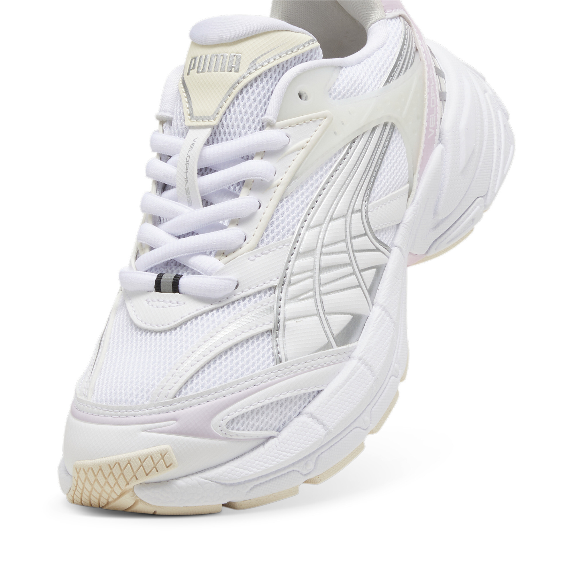 Puma Velophasis Always On Sneakers, White, Size 38.5, Shoes