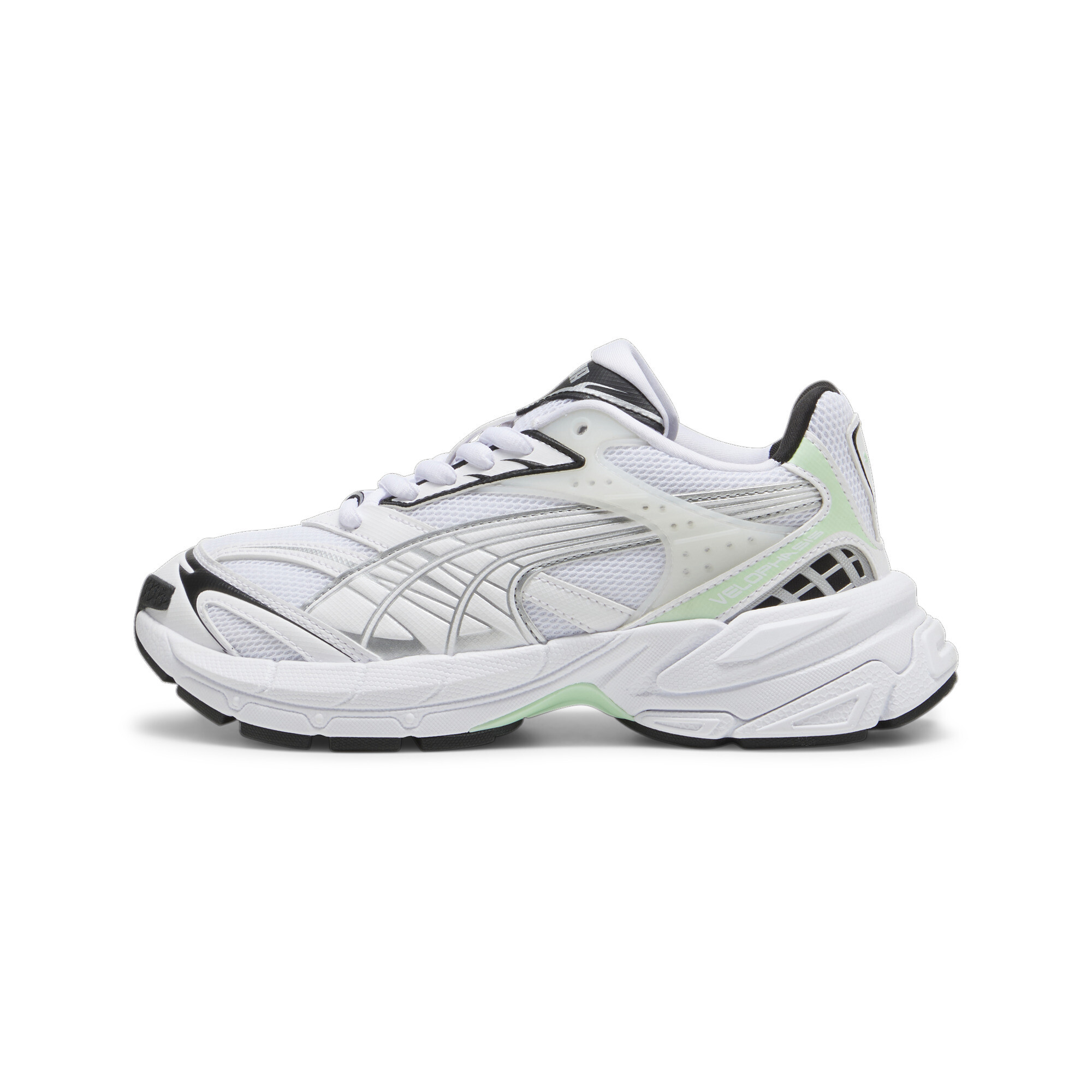 Puma Velophasis Always On Sneakers Schuhe | Mit Plain | White/Fresh Mint | Größe: 42