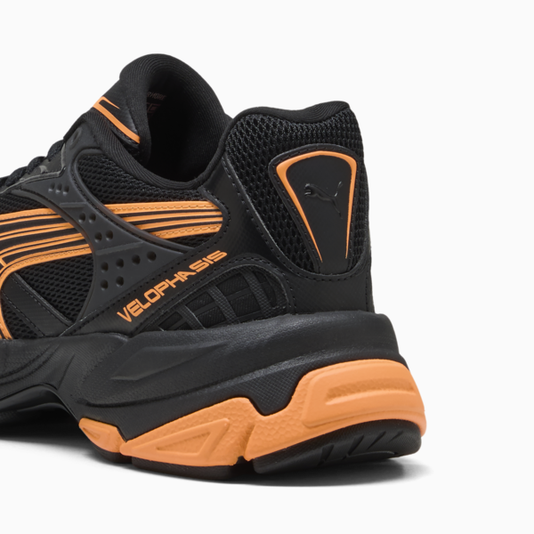 Velophasis Always On Sneakers, PUMA Black-Heat Fire, large-ZAF