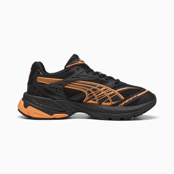 Velophasis Always On Sneakers, PUMA Black-Heat Fire, large-ZAF