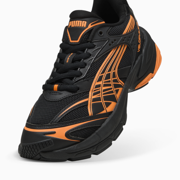 Velophasis Always On Sneakers, PUMA Black-Heat Fire, large-ZAF