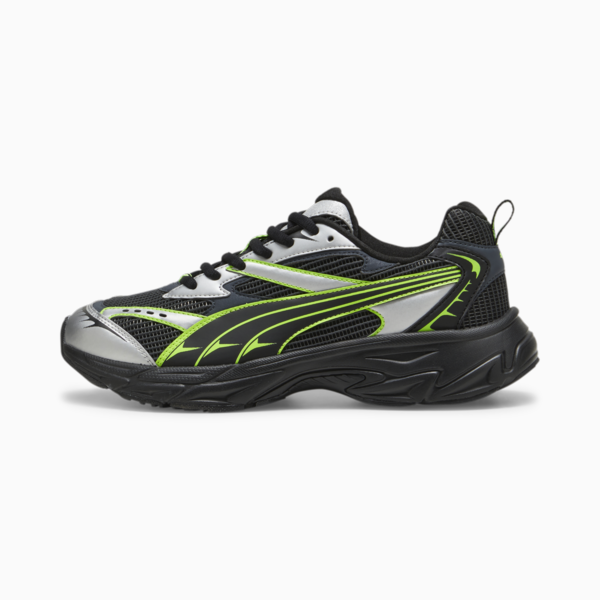 Zapatillas PUMA Morphic Athletic, PUMA Black-Pro Green, large-ARG