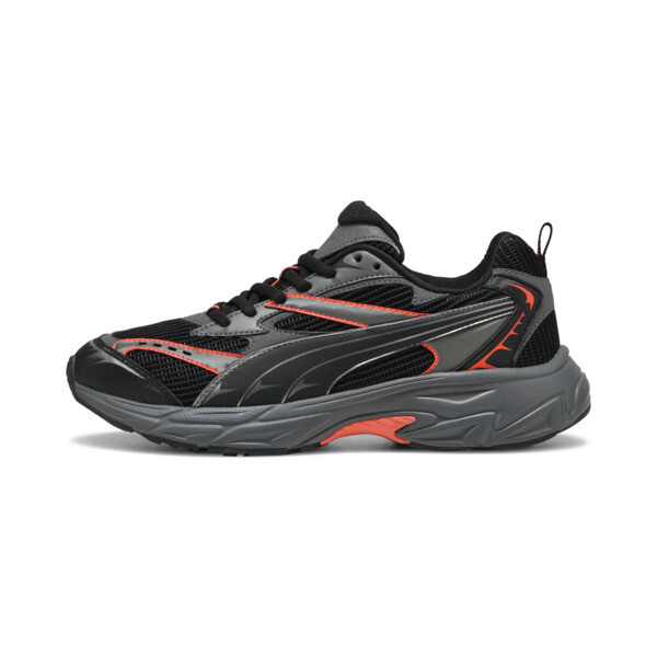 Zapatillas PUMA Morphic Athletic, PUMA Black-Puma Aged Silver-Glowing Red, large-ARG