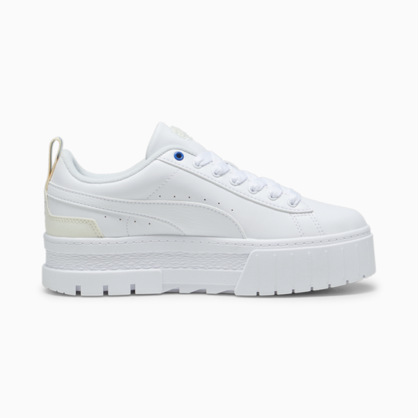 Mayze Retro Resort Women's Sneakers, PUMA White-PUMA Team Royal, large-ZAF
