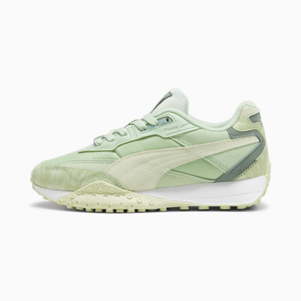 Blktop Rider 'Retreat Yourself' Women's Sneakers, Pure Green-Green Illusion, large-ZAF