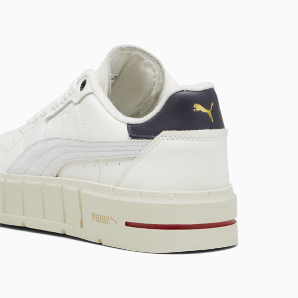 Zapatillas PUMA Cali Court Jeux Sets para mujer, Marshmallow-PUMA Navy, large-ARG