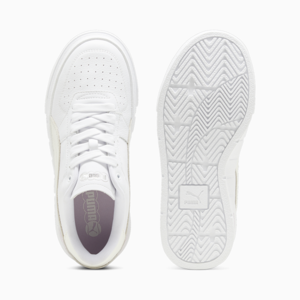 Zapatillas Cali Court Lth para Mujer ADP, PUMA White-Grape Mist, large-ARG