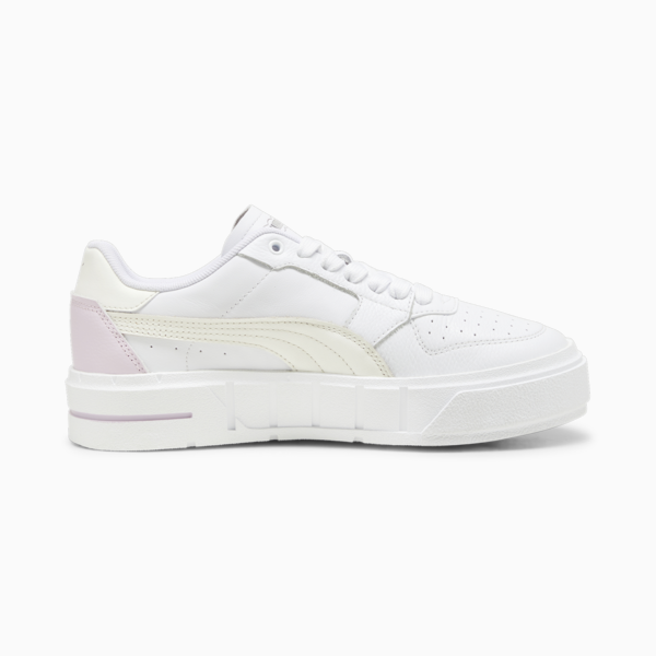 Zapatillas Cali Court Lth para Mujer ADP, PUMA White-Grape Mist, large-ARG