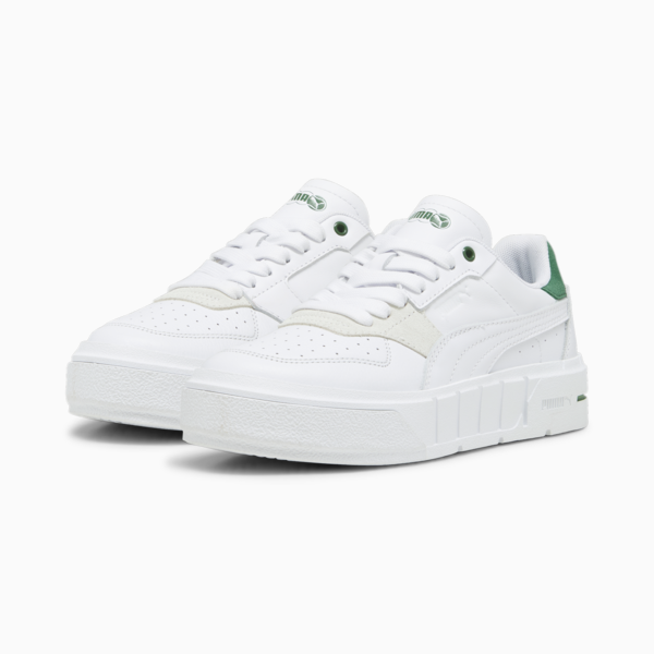 Zapatillas Cali Court Match para mujer, PUMA White-Archive Green, large-ARG