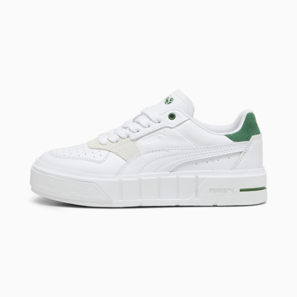 Zapatillas Cali Court Match para mujer, PUMA White-Archive Green, large-ARG