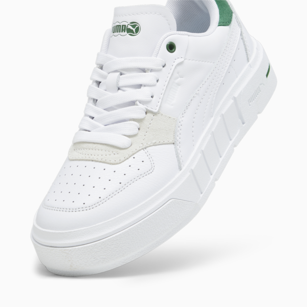 Zapatillas Cali Court Match para mujer, PUMA White-Archive Green, large-ARG