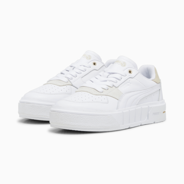 Zapatillas Cali Court Match para mujer, PUMA White-Granola, large-ARG