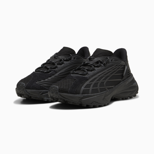 PUMA x PLEASURES Spirex Sneakers, PUMA Black, large-ZAF