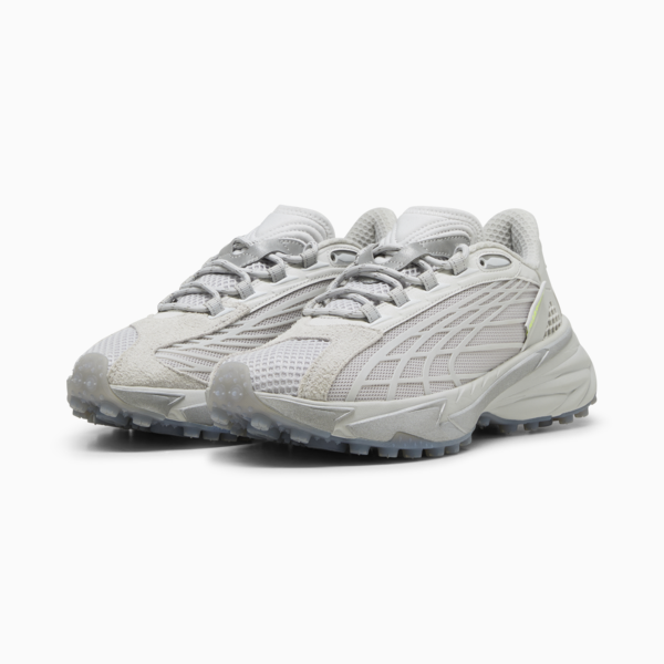 PUMA x PLEASURES Spirex Sneakers, Glacial Gray-Cool Light Gray, large-ZAF