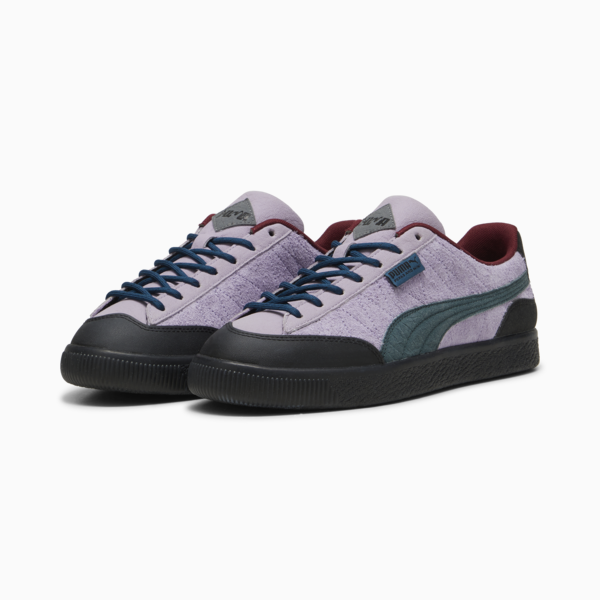 PUMA x PERKS AND MINI Clyde Sneakers, Lavender Shock-Ocean Tropic, large-ZAF