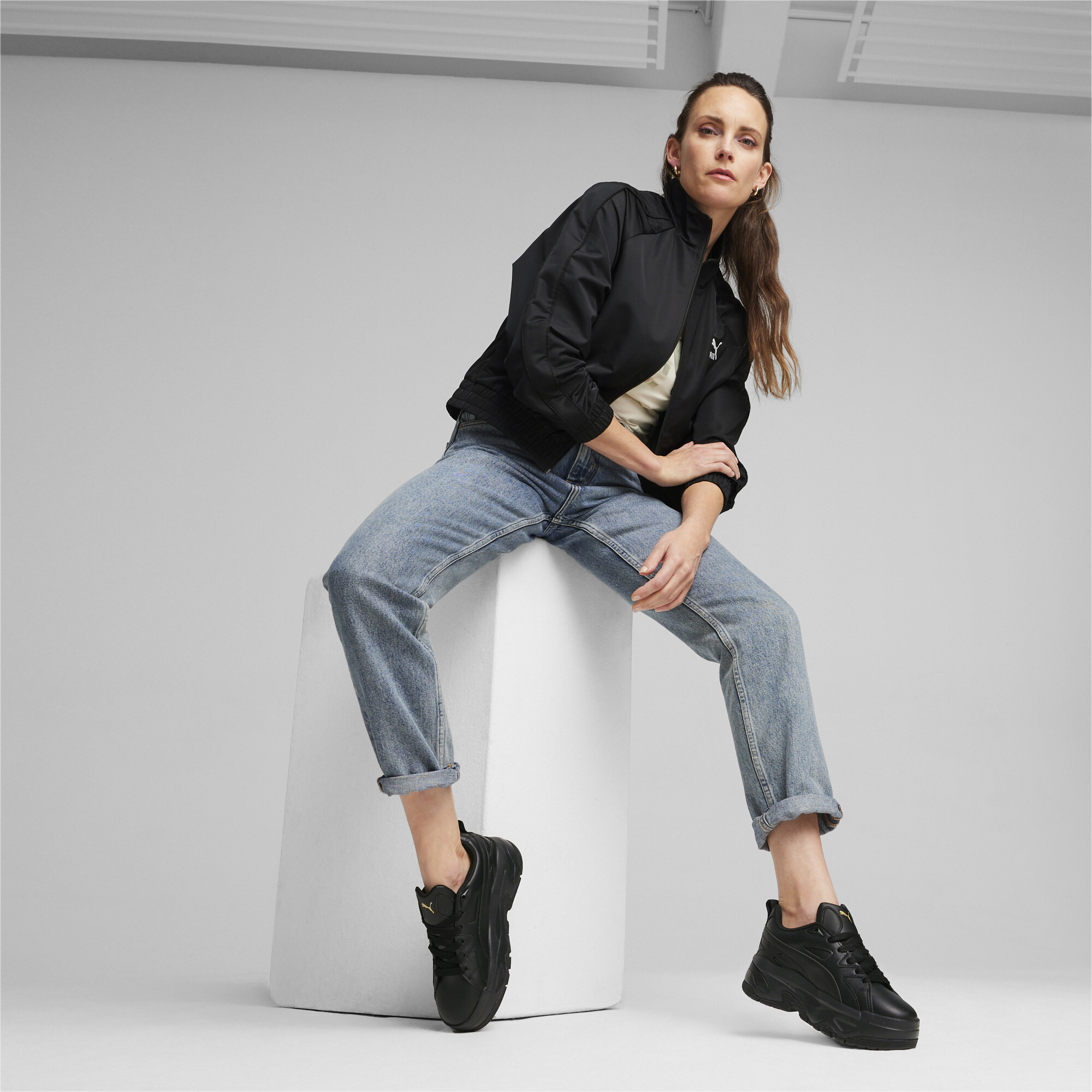 Women's Puma BLSTR Dresscode's Sneakers, Black, Size 36, Shoes