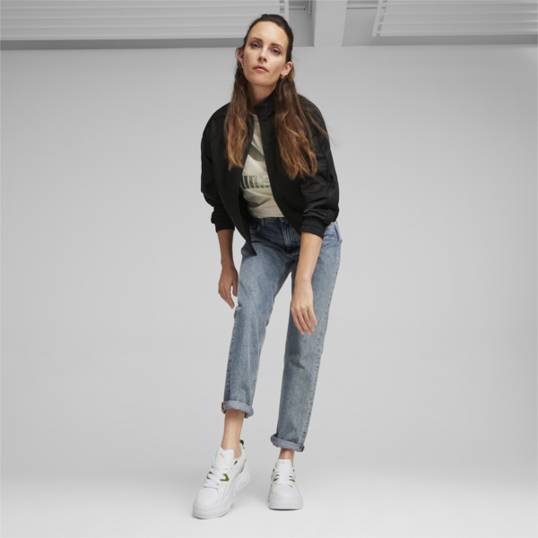 BLSTR Dresscode Women's Sneakers, PUMA White-Olive Green, large-ZAF